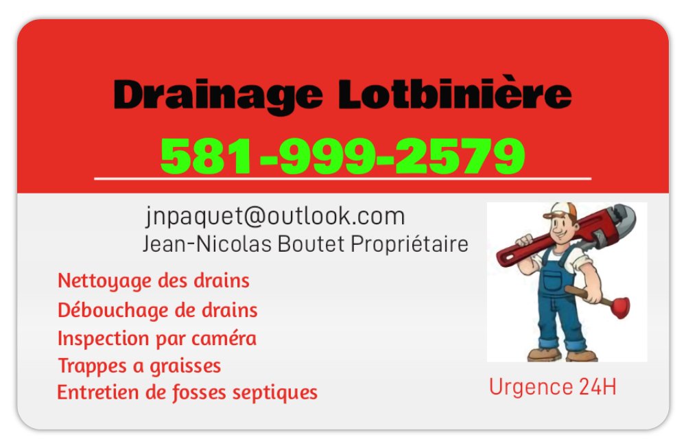 Drainage Lotbinière